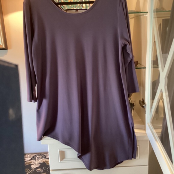 Two piece Simpli top and pants. Size12 and mauve taupe colour - Picture 2 of 4